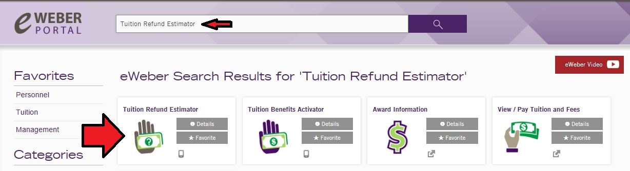 Refund estimator deals